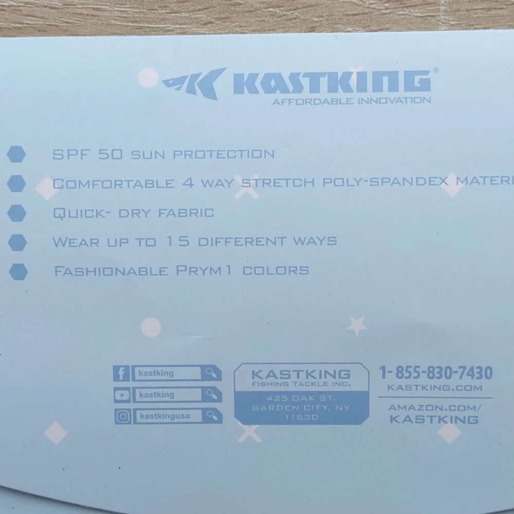 Kastking kids UPF 50 neck gaiter